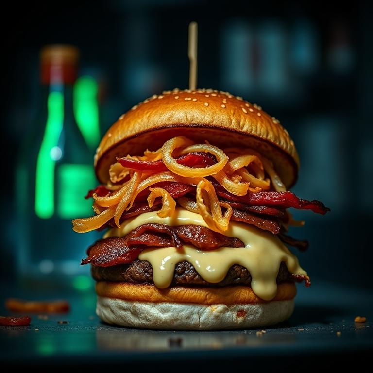 Cebola Crocante / Bacon / Alho